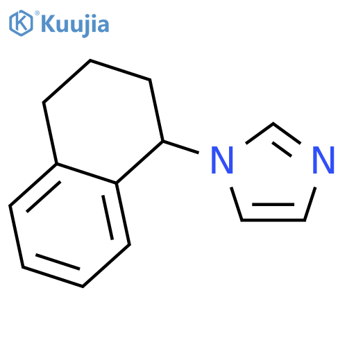 1H-Imidazole,1-(1,2,3,4-tetrahydro-1-naphthalenyl)- structure