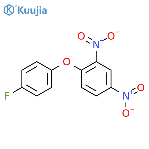 2,4-Dinitro-4'-fluorodiphenyl ether structure