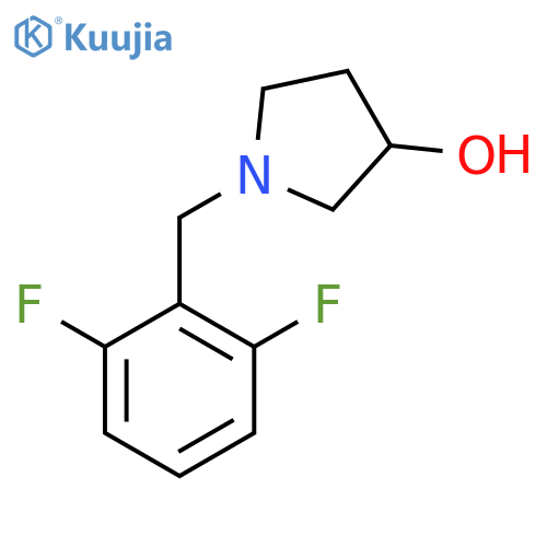 1-(2,6-Difluorobenzyl)pyrrolidin-3-ol structure