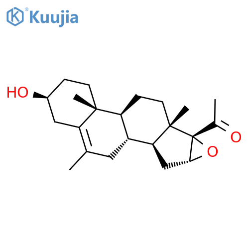 Pregn-5-en-20-one,16,17-epoxy-3-hydroxy-6-methyl-, (3b,16a)- (9CI) structure