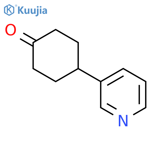 Cyclohexanone, 4-(3-pyridinyl)- structure