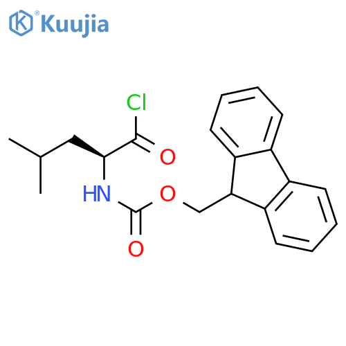 Fmoc-Leu-Cl structure