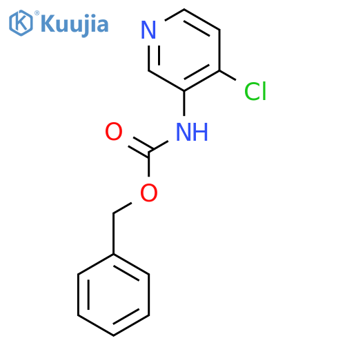 Benzyl 4-Chloropyridin-3-ylcarbamate structure