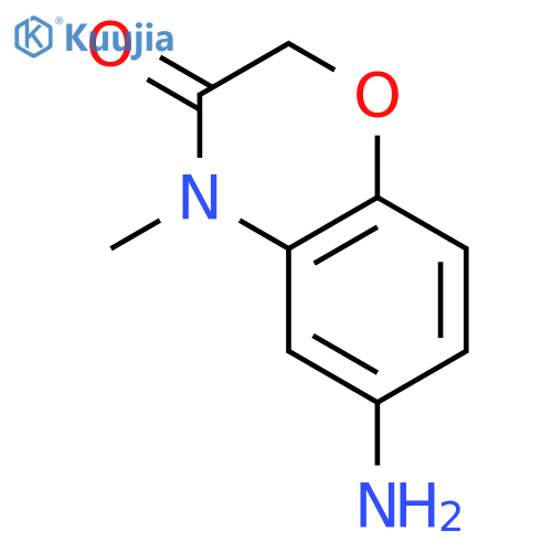 6-Amino-4-methyl-2H-1,4-benzoxazin-3(4H)-one structure