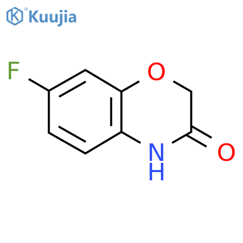 7-Fluoro-2H-benzob1,4oxazin-3(4H)-one structure