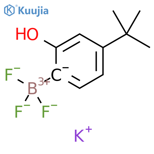 Borate(1-), [4-(1,1-dimethylethyl)-2-hydroxyphenyl]trifluoro-, potassium (1:1), (T-4)- structure