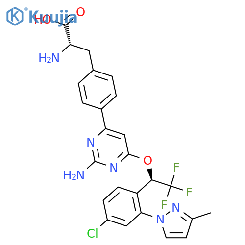 Telotristat structure