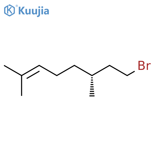 2-Octene,8-bromo-2,6-dimethyl-, (6R)- structure