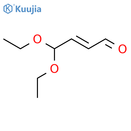 4,4-diethoxybut-2-enal structure