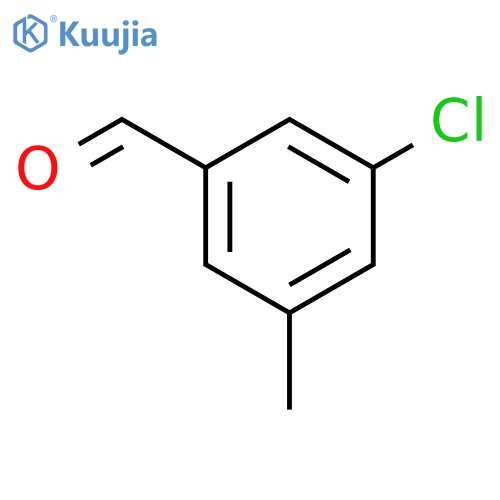3-Chloro-5-methylbenzaldehyde structure