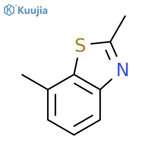Benzothiazole,2,7-dimethyl- structure