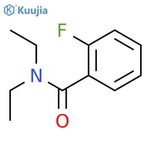 N,N-Diethyl 2-fluorobenzamide structure
