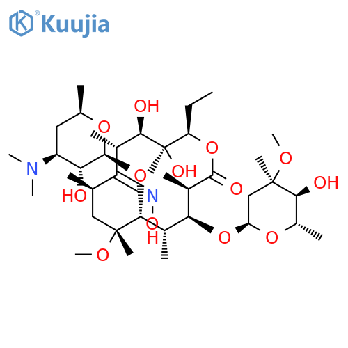 Clarithromycin 9-Oxime (E/Z mixture) structure