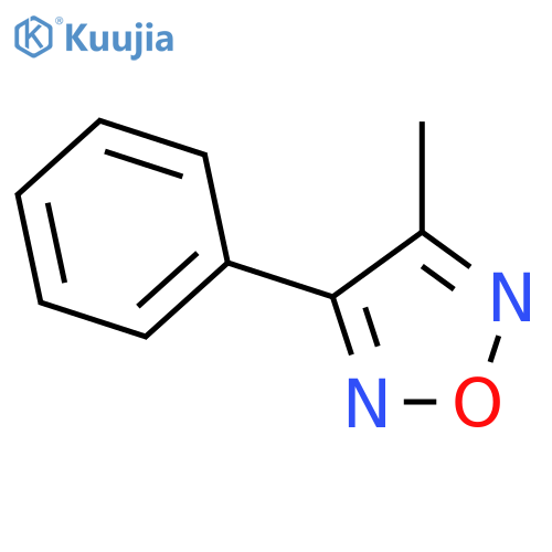 3-Methyl-4-phenyl-1,2,5-oxadiazole structure