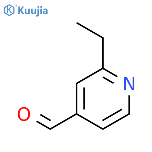 2-ethylpyridine-4-carbaldehyde structure