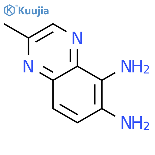 5,6-Quinoxalinediamine,2-methyl- structure