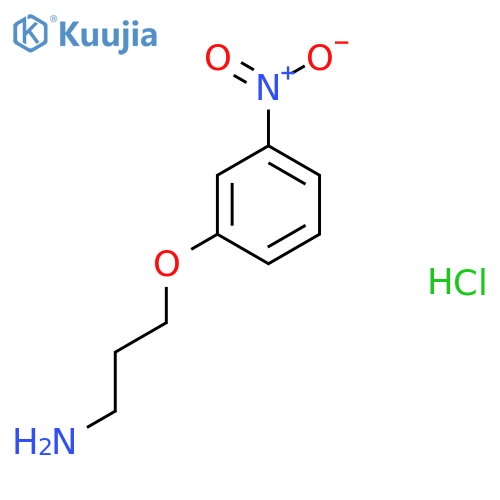 3-(3-Nitrophenoxy)propylamine hydrochloride structure