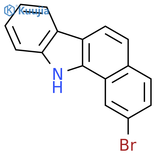 2-bromo-11H-benzo[a]carbazole structure