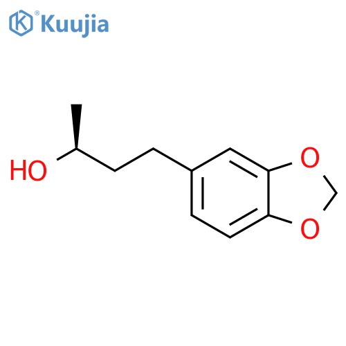 (2S)-4-(1,3-dioxaindan-5-yl)butan-2-ol structure