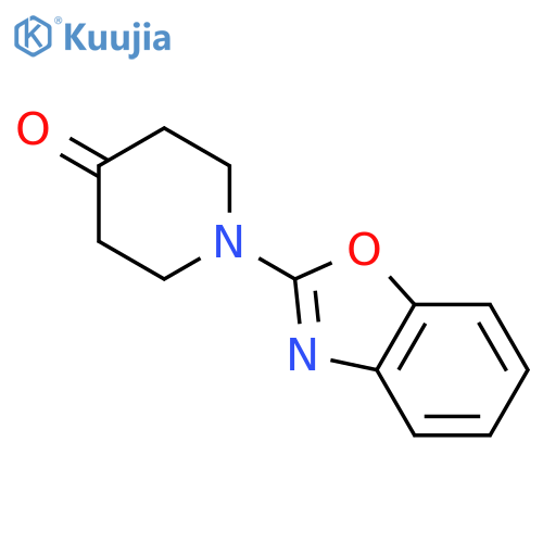 1-(1,3-benzoxazol-2-yl)piperidin-4-one structure