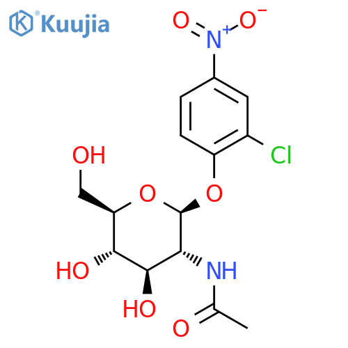 2-Chloro-4-nitrophenyl 2-Acetamido-2-deoxy-b-d-glucopyranoside structure