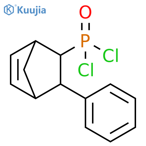 Phosphonic dichloride, (3-phenylbicyclo[2.2.1]hept-5-en-2-yl)- structure