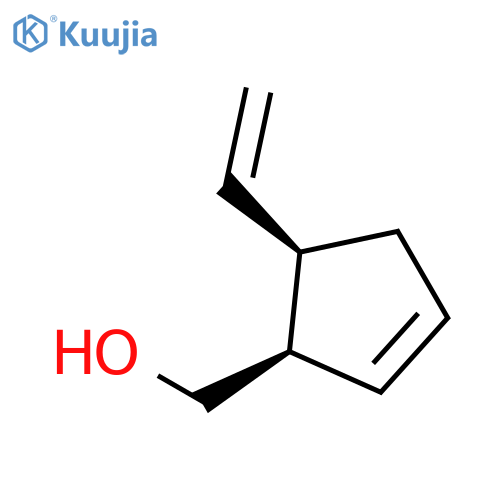 2-Cyclopentene-1-methanol, 5-ethenyl-, (1R-cis)- structure