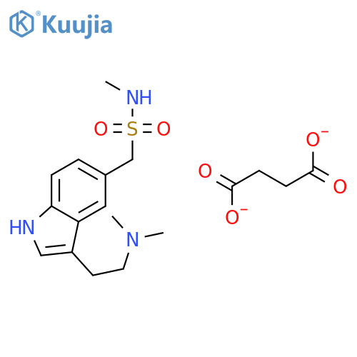 Sumatriptan succinate structure