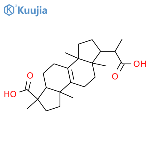 Dicyclopenta[a,f]naphthalene-1-acetic acid, 6-carboxy-1,2,3,3a,4,5,5a,6,7,8,8a,9,10,10a-tetradecahydro-α,3a,6,8a,10a-pentamethyl-, (αS,1R,3aR,5aR,6R,8aS,10aR)- structure