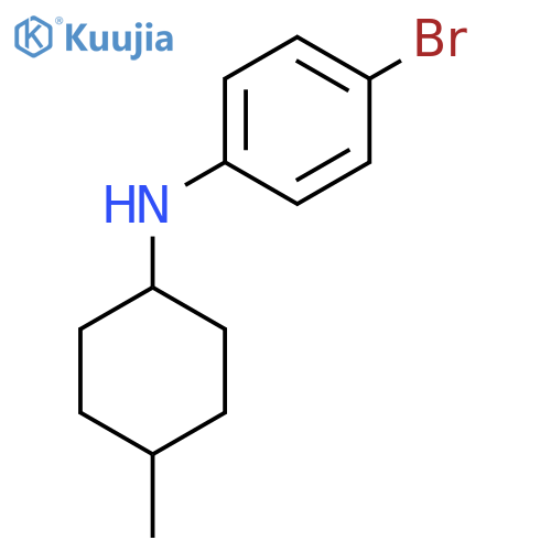 4-Bromo-N-(4-methylcyclohexyl)aniline structure