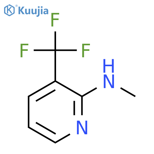 N-methyl-3-(trifluoromethyl)pyridin-2-amine structure