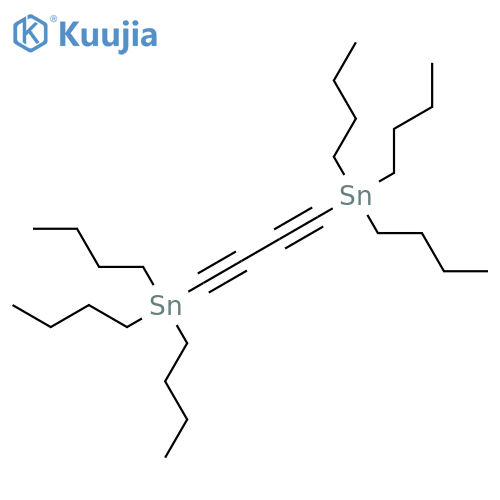 Stannane, 1,3-butadiyne-1,4-diylbis[tributyl- structure