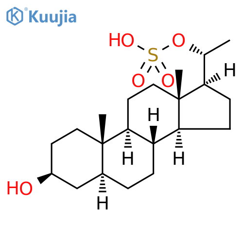 5α-Pregnan-3β, 20β-diol-20-sulphate structure