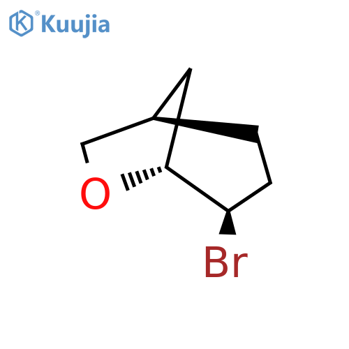 rac-(1R,4R,5R)-4-bromo-6-oxabicyclo[3.2.1]octane structure