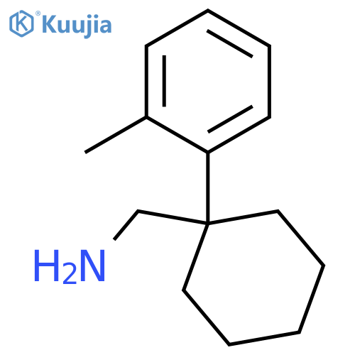 1-(2-Methylphenyl)cyclohexylmethanamine structure