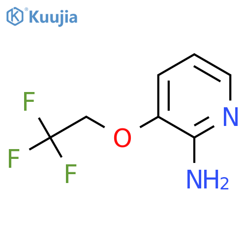 3-(2,2,2-Trifluoroethoxy)pyridin-2-amine structure