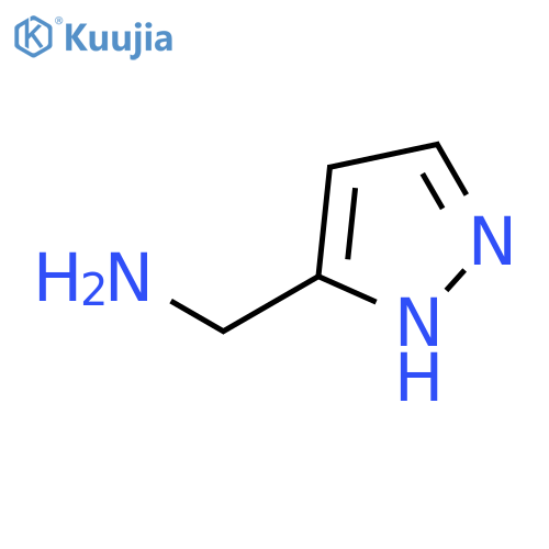 (1H-Pyrazol-5-yl)methanamine structure