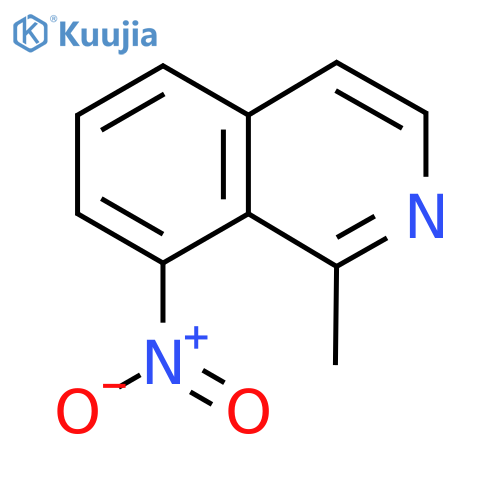 1-Methyl-8-nitroisoquinoline structure