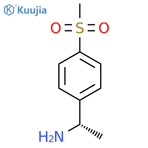 (S)-1-(4-(Methylsulfonyl)phenyl)ethanamine structure