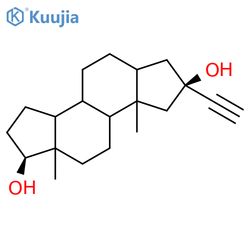 A-Norandrostane-2,17-diol,2-ethynyl-, (2b,5a,17b)- (9CI) structure