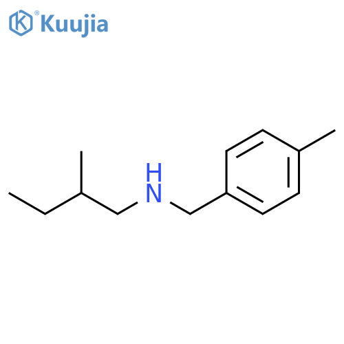 (2-methylbutyl)(4-methylphenyl)methylamine structure