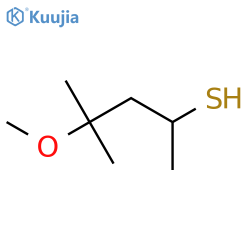 4-Methoxy-4-methylpentane-2-thiol structure