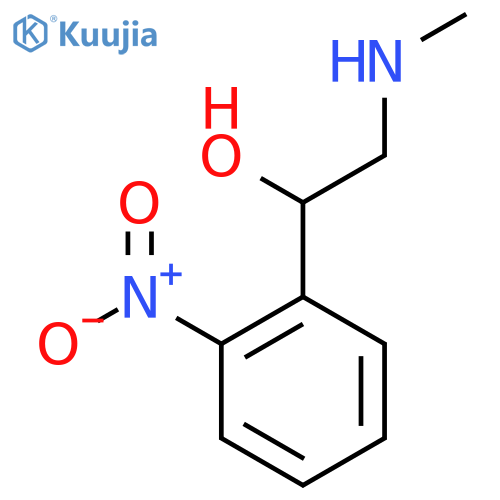 2-(methylamino)-1-(2-nitrophenyl)ethan-1-ol structure