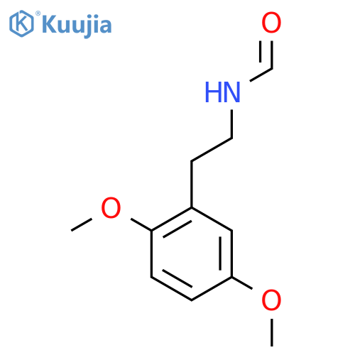 2-(2,5-Dimethoxyphenyl)ethylformamide structure