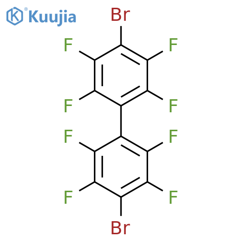 4,4'-Dibromooctafluorobiphenyl structure