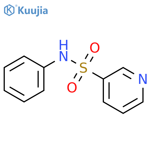 3-Pyridinesulfonamide,N-phenyl- structure