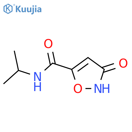 5-Isoxazolecarboxamide,2,3-dihydro-N-(1-methylethyl)-3-oxo- structure
