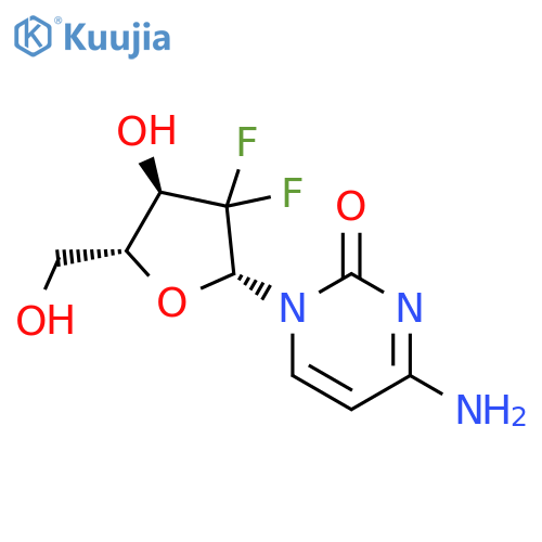 2’,2’-Difluoro-2’-deoxycytidine structure