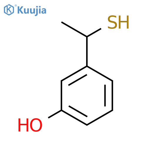 3-(1-Sulfanylethyl)phenol structure