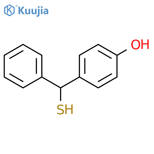 4-phenyl(sulfanyl)methylphenol structure